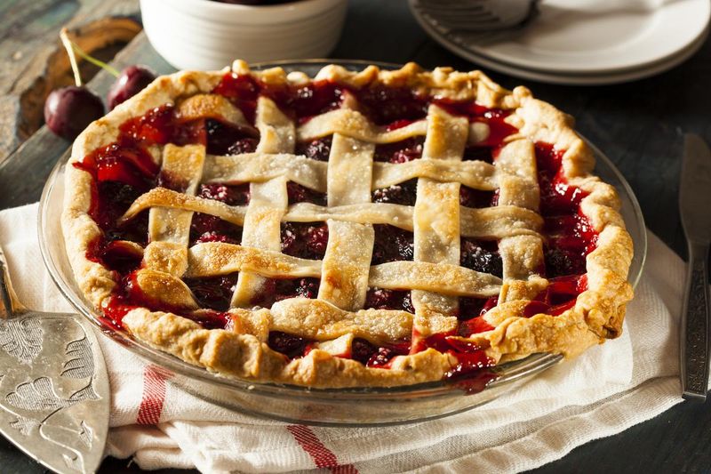 Traverse City Cherry Pie: Ruby Red Perfection