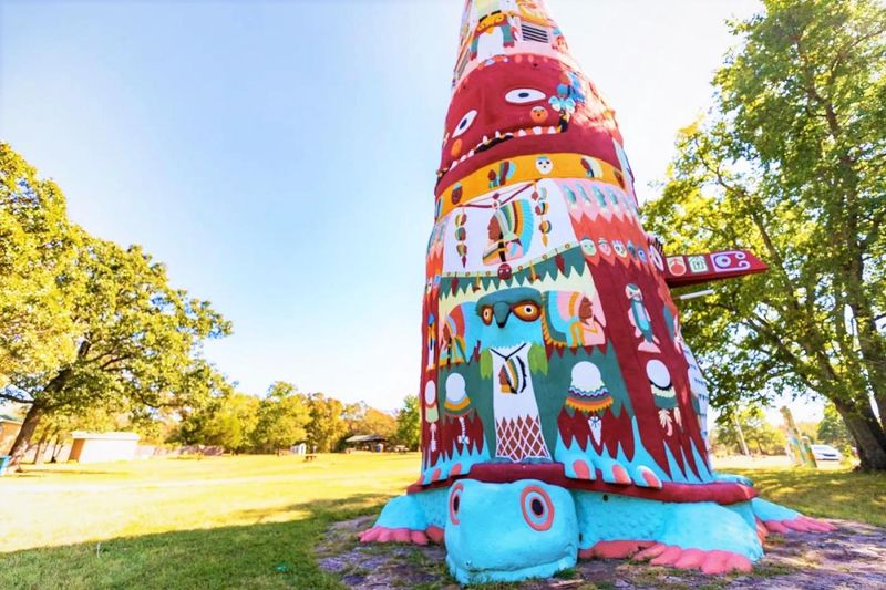 Ed Galloway's Totem Pole Park — Foyil, OK