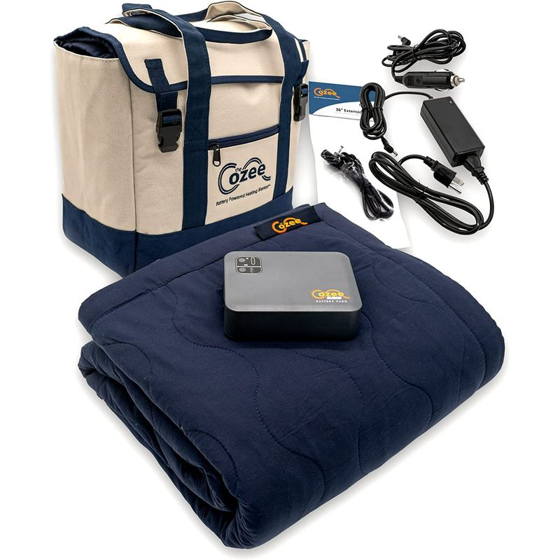Cozee Battery-Powered Heated Blanket