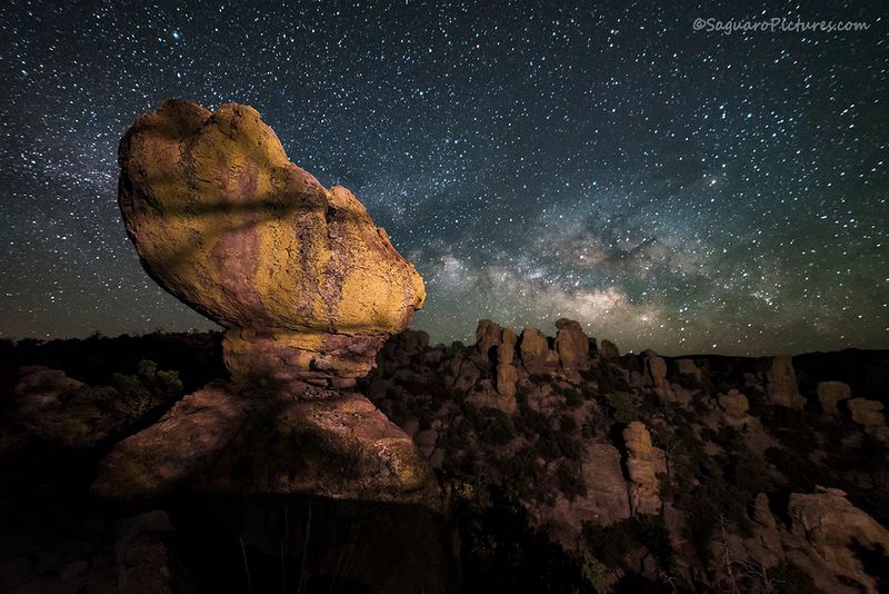 Magical Nighttime Landscape
