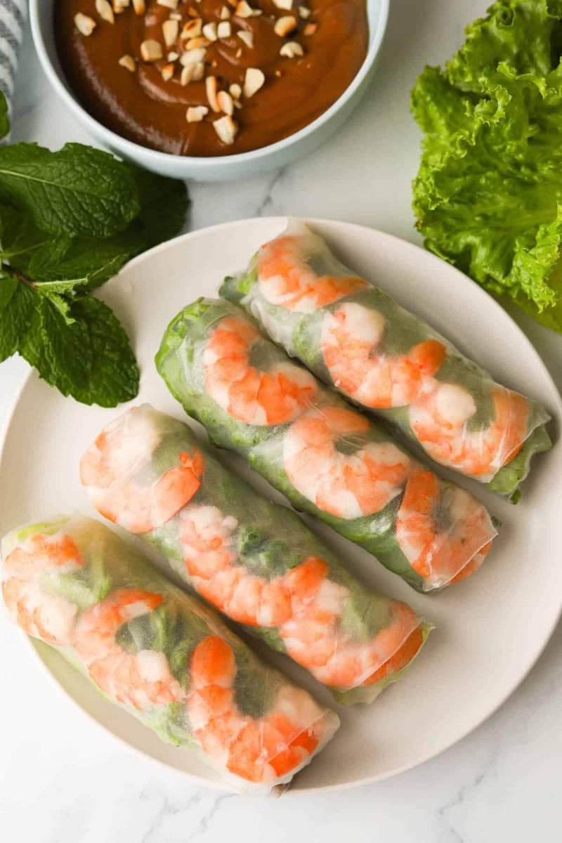 Goi Cuon (Fresh Spring Rolls)