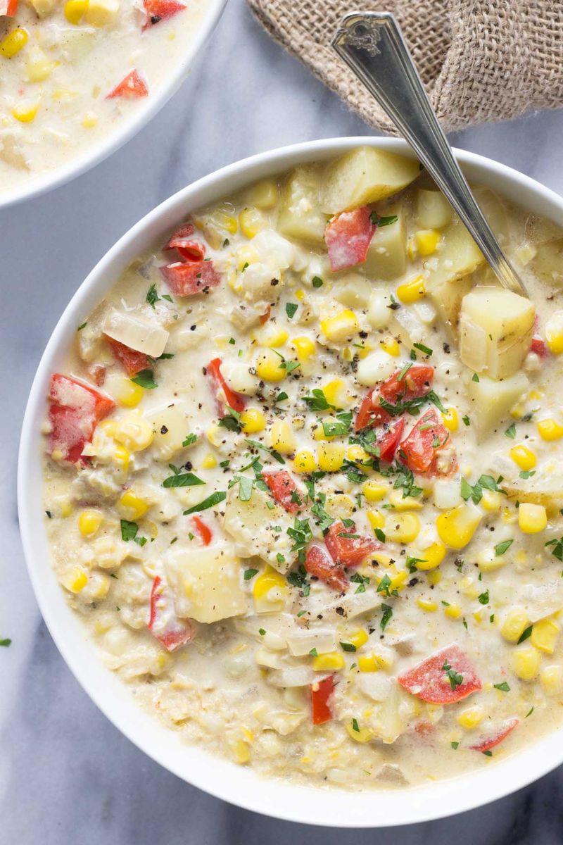 Creamy Sweet Corn Chowder