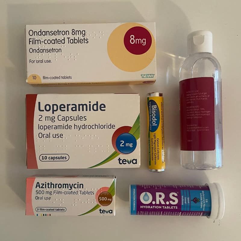 Anti-diarrheal (loperamide)