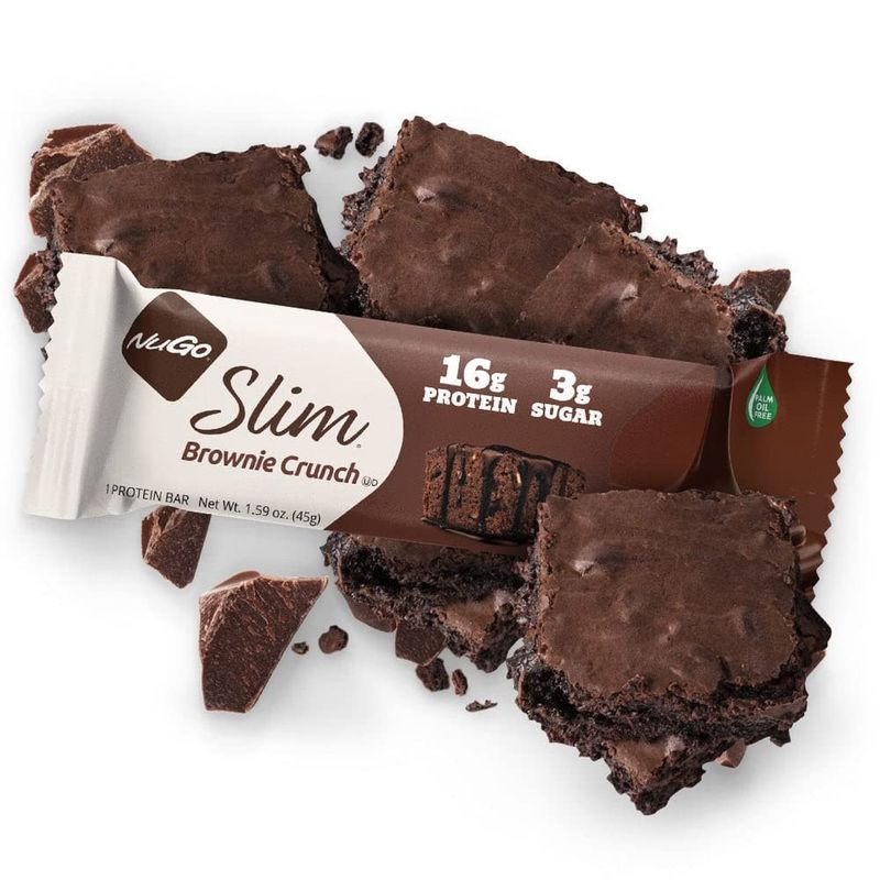 NuGo Slim – Low-sugar dark-chocolate coated