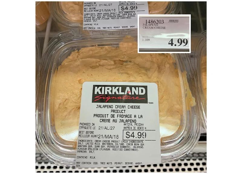 Kirkland bacon, shrimp, mozzarella, cookie packs