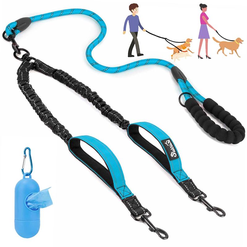 Tangle-Free Dual Dog Leash