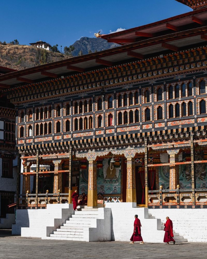 Dzongs Function as Active Government and Religious Centers