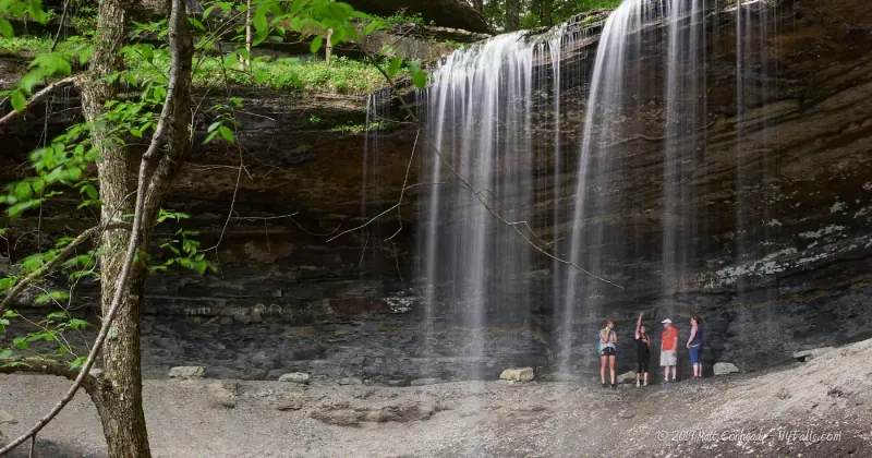 Tinker Falls — Labrador Hollow Unique Area (≈50 min)