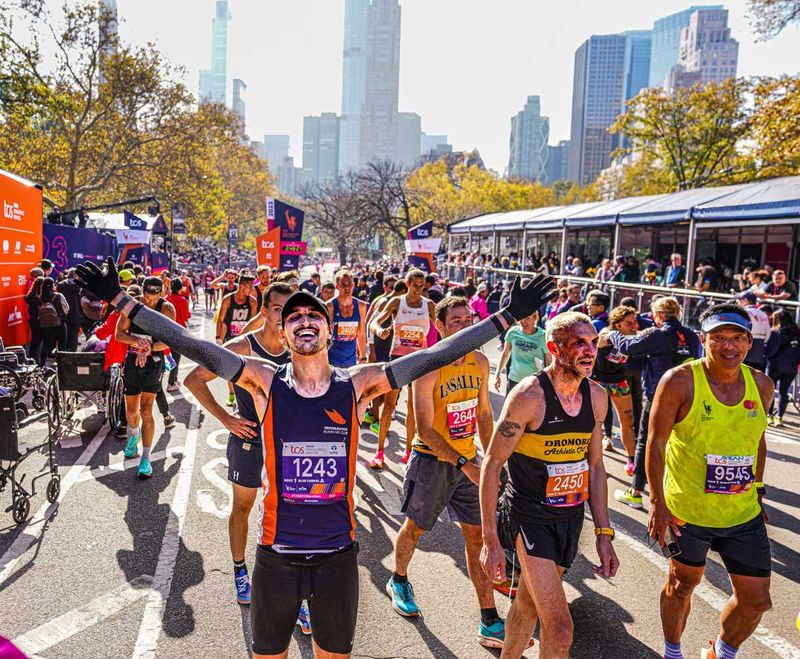 Cheer on the TCS New York City Marathon