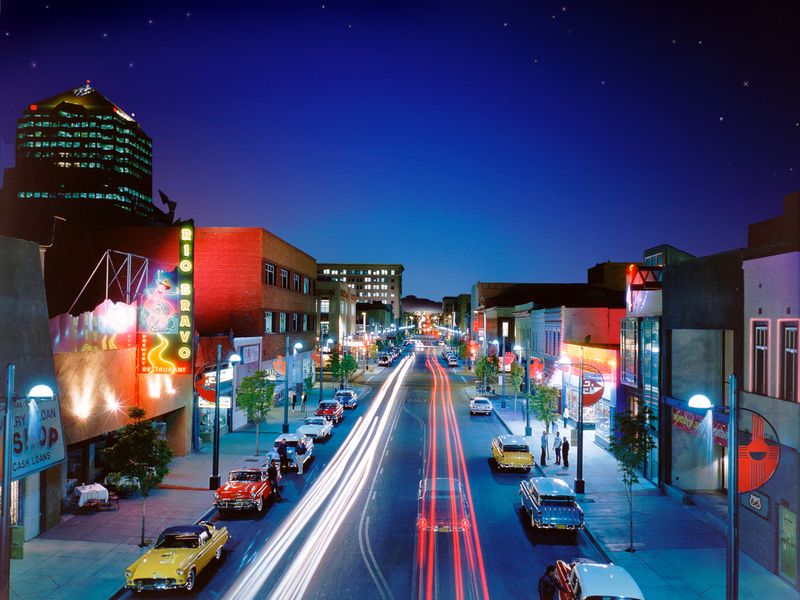 Cruise the Mother Road's Neon Dreams