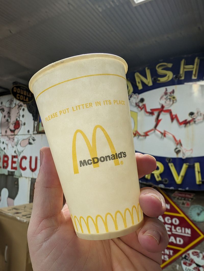 McDonald's Small Coffee & Soft Drink Sizes