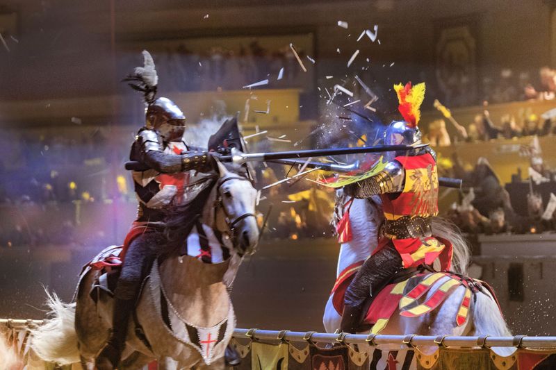 Medieval Times: Feasting Like Royalty While Knights Battled