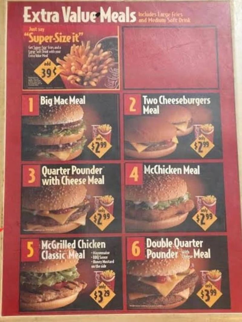 Value Meal Combos