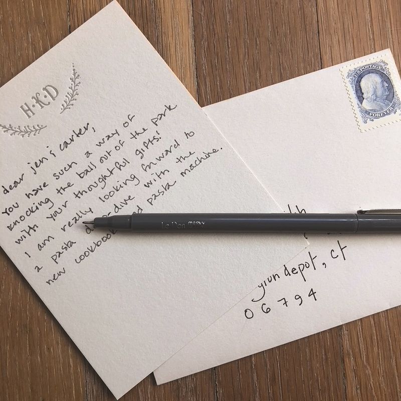 Handwritten Letters & Thank-You Notes