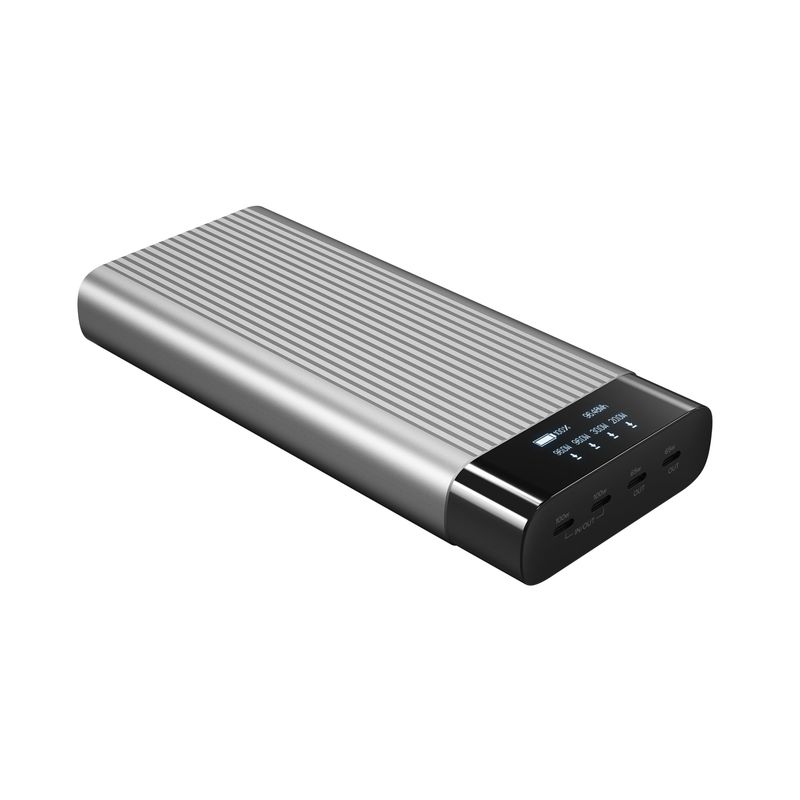Airline-compliant power bank (≤100 Wh) with USB-C PD