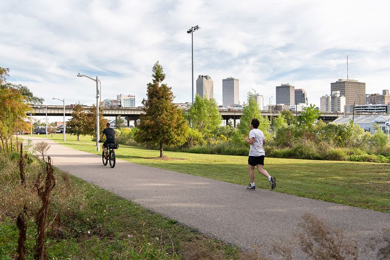 Lafitte Greenway (2.6 miles, car-free)