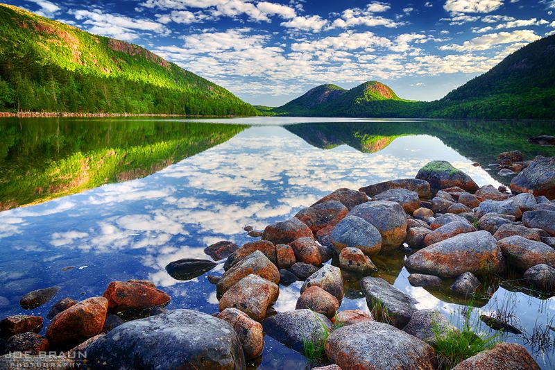 Discover Jordan Pond's Crystal Waters and Iconic Mountain Views