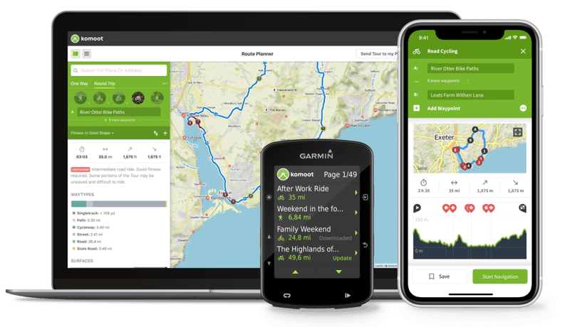 Evaluate Route Planning and Navigation Features