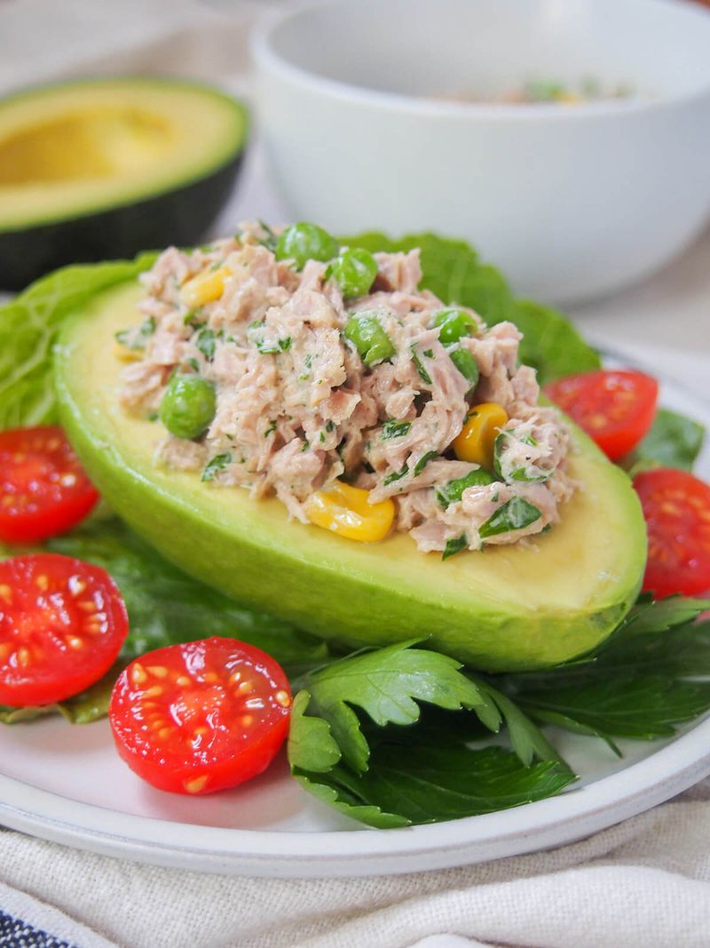 Tuna-Stuffed Avocado