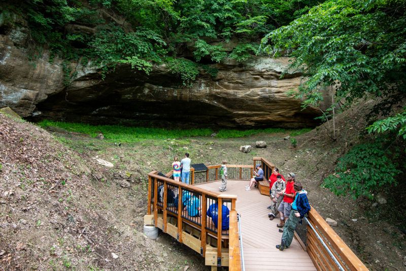Indian Cave State Park (near Shubert)