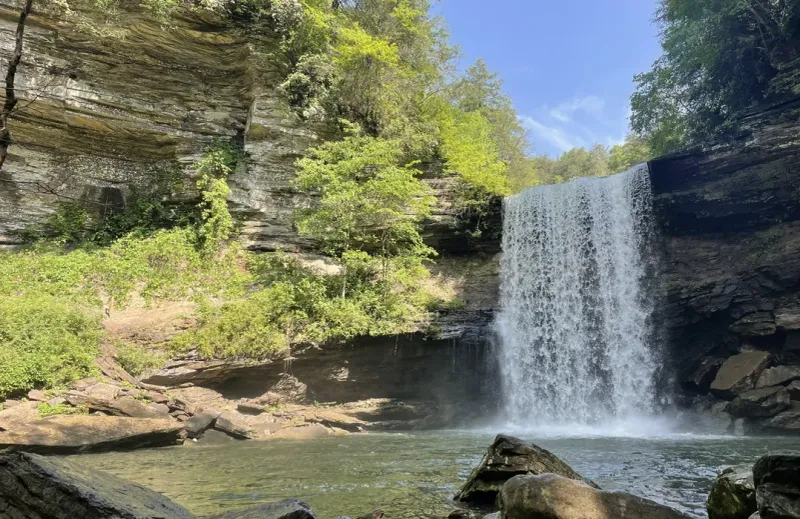 Greeter Falls & Blue Hole — Savage Gulf State Park (near Altamont)