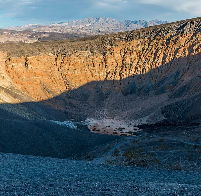 Ubehebe Crater's Volcanic Landscape