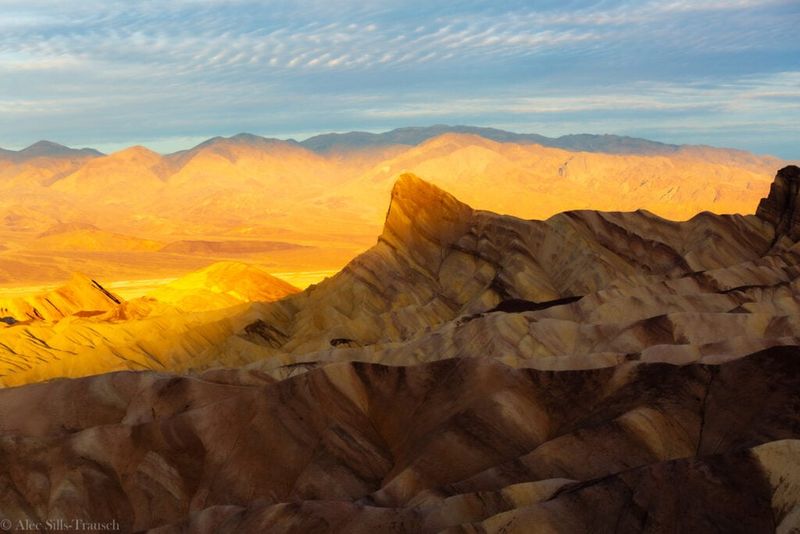 Sunrise Magic at Zabriskie Point