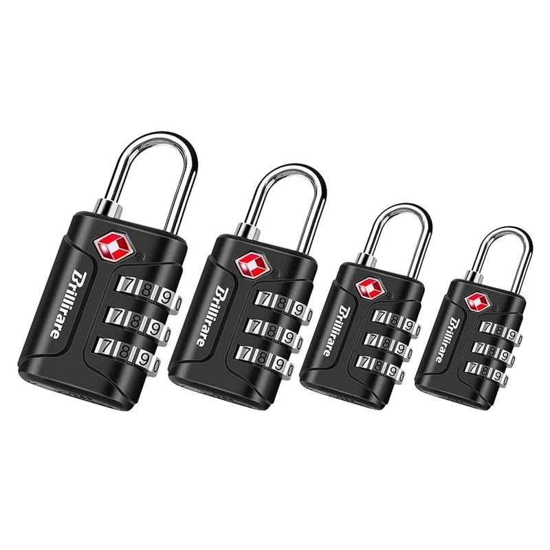 TSA-recognized luggage lock