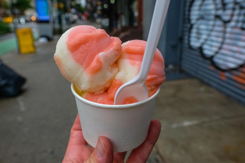 Italian Ice from a Cart