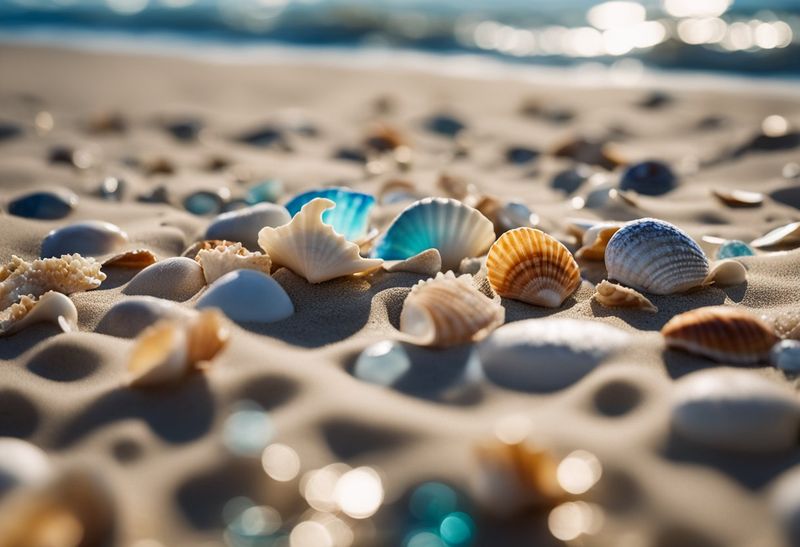 Hunt for Seashell Treasures Along the Tide Line