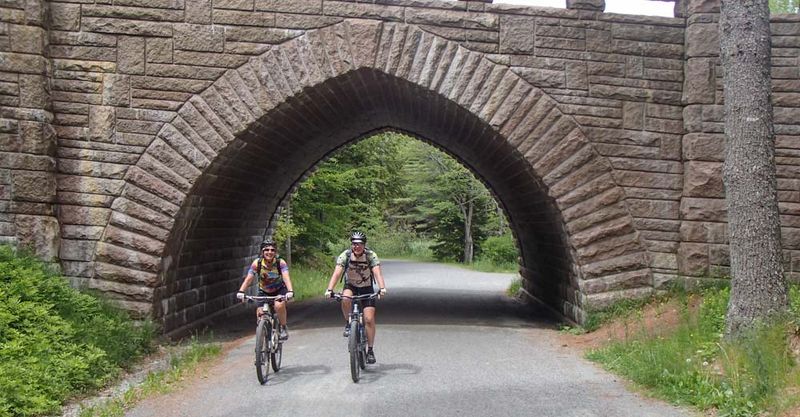Explore Peaceful Carriage Roads Away from Traffic