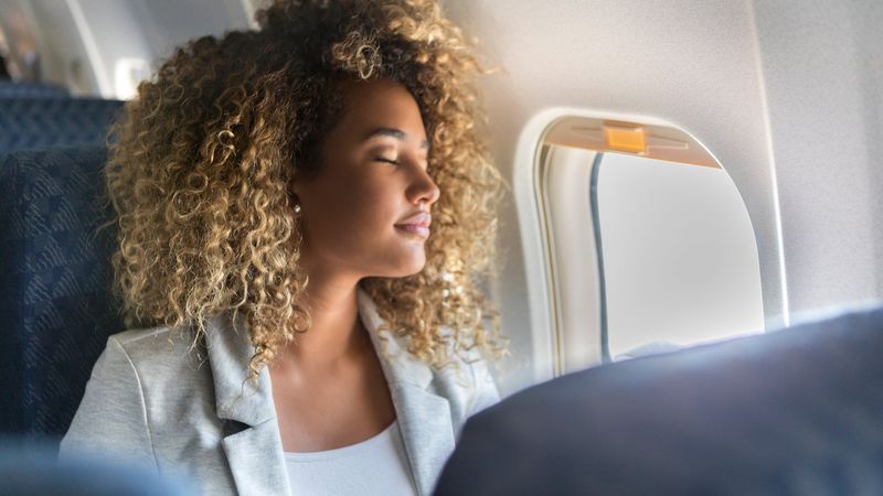Wear sunscreen even on the plane—especially at the window.