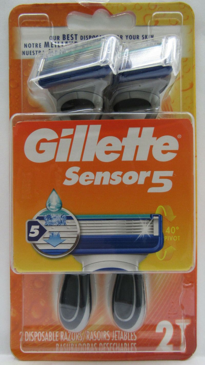 Gillette Sensor5 / Sensor3 Disposable Razors (Men)