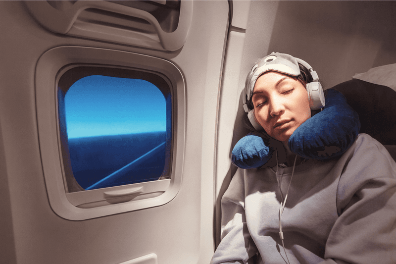 Pack Comfort Items for Long Flights