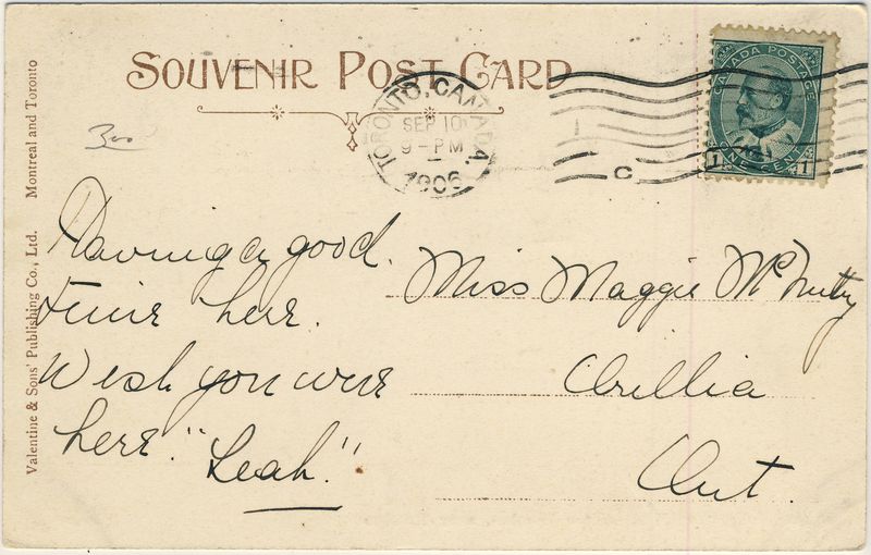 Postcard Writing