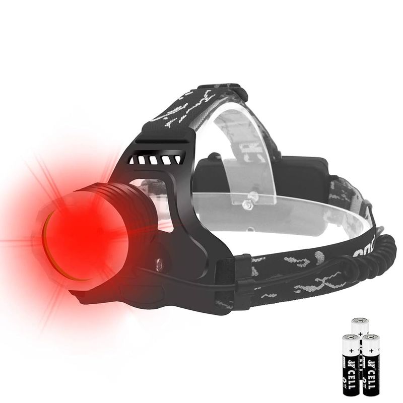 Headlamp with Red-Light Mode
