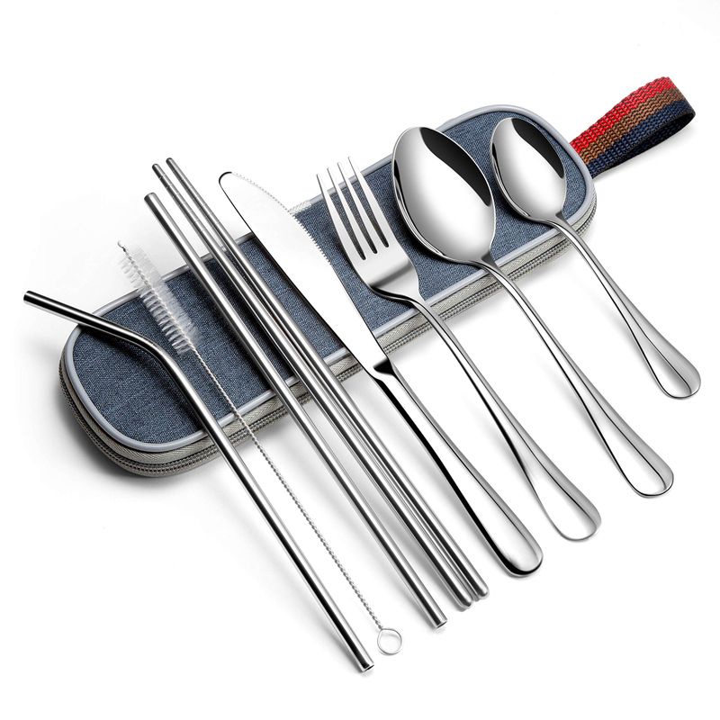 EvaCrocK 9-Piece Stainless Steel Set