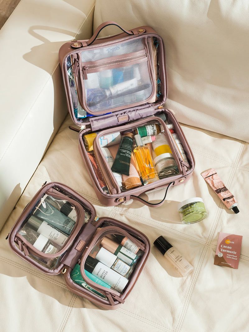 Calpak Clear Cosmetics Case