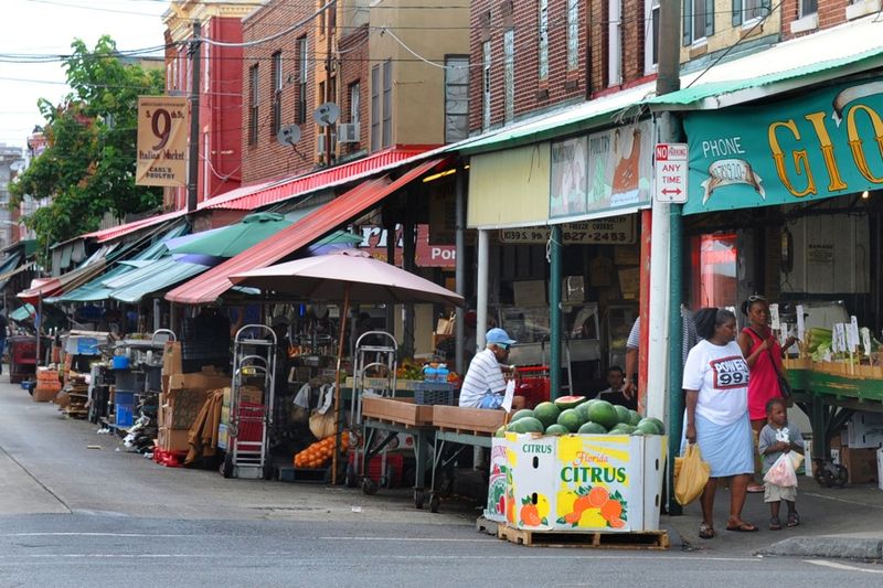 Shop and snack through the Italian Market (South 9th Street)