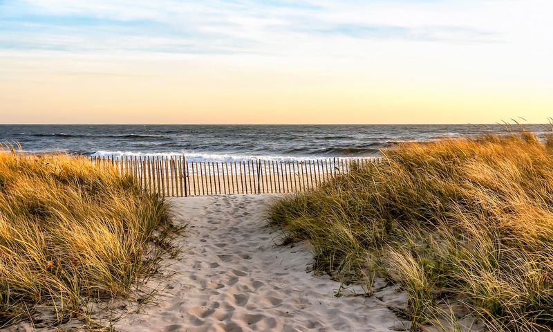 Quiet Solitude at North Hampton State Beach