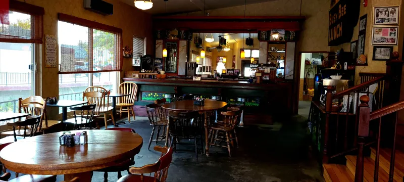 Grab Coffee and Stories at the Busy Bee Café