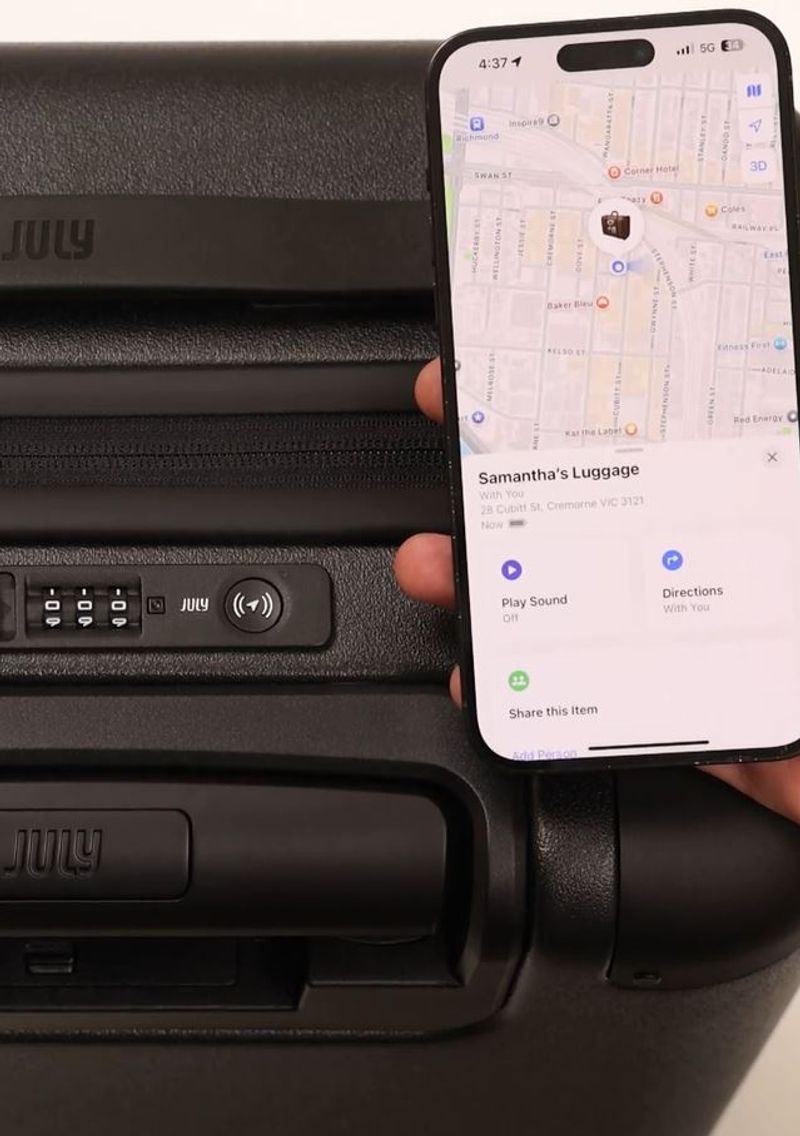 Integrated Trackable TSA Locks