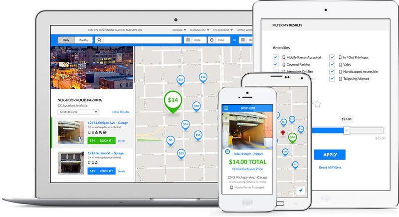SpotHero — Reserve garage and airport parking