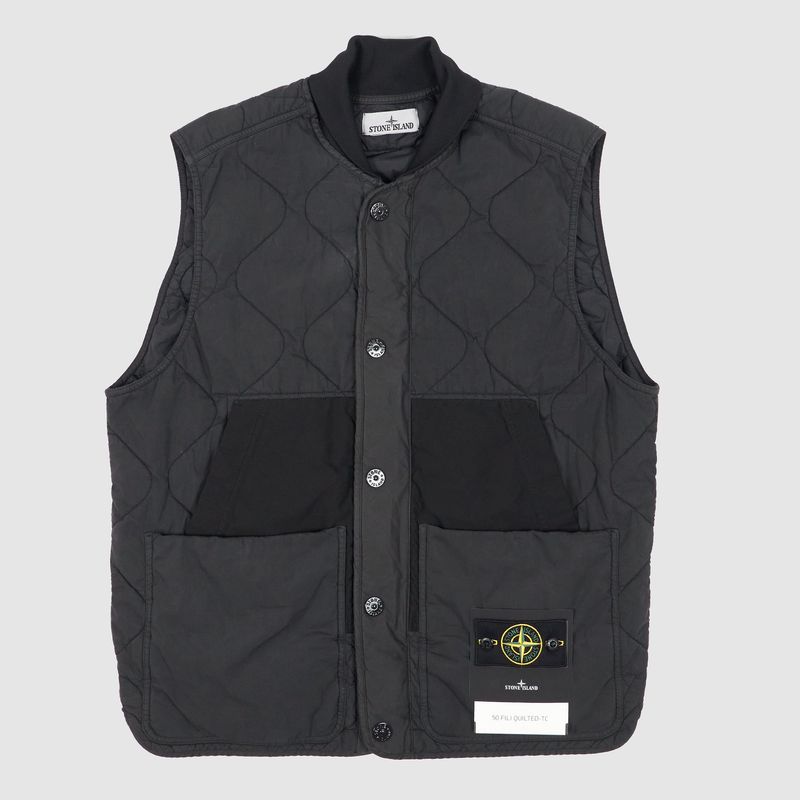 Stone Island Nylon Utility Vest - Fashion Meets Function