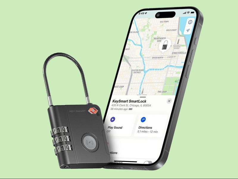 SmartLock – TSA‑Approved Travel Lock with Apple Find My Integration