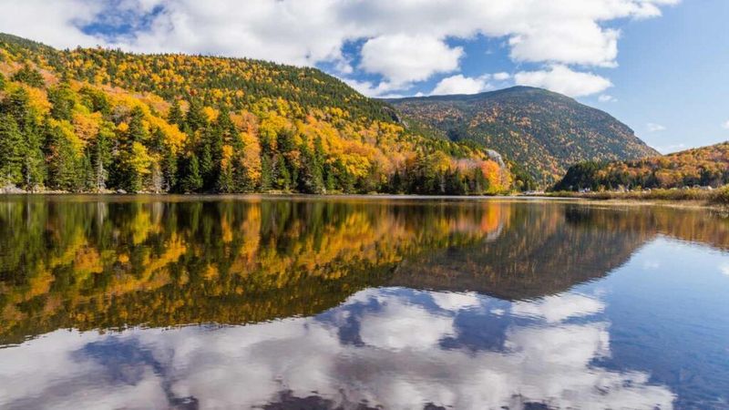 Lonesome Lake Trail: Serene Autumn Calm