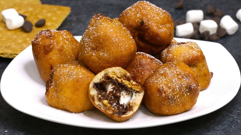 Deep-Fried S’mores