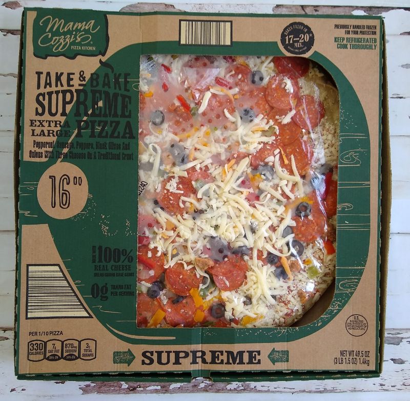 Mama Cozzi’s Take & Bake Pizza