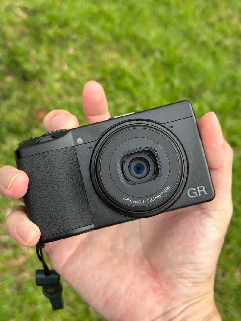 Ricoh GR IIIx — pocket street camera with big-sensor look