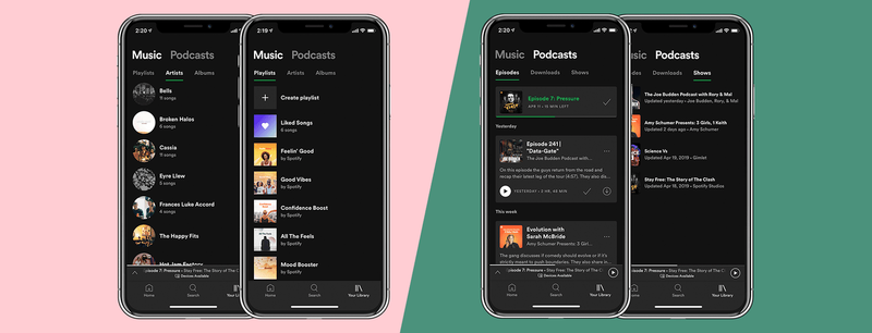 Offline Playlists & Podcasts